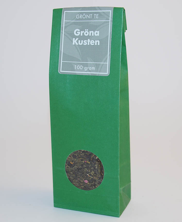 Green coast green tea pack 100g