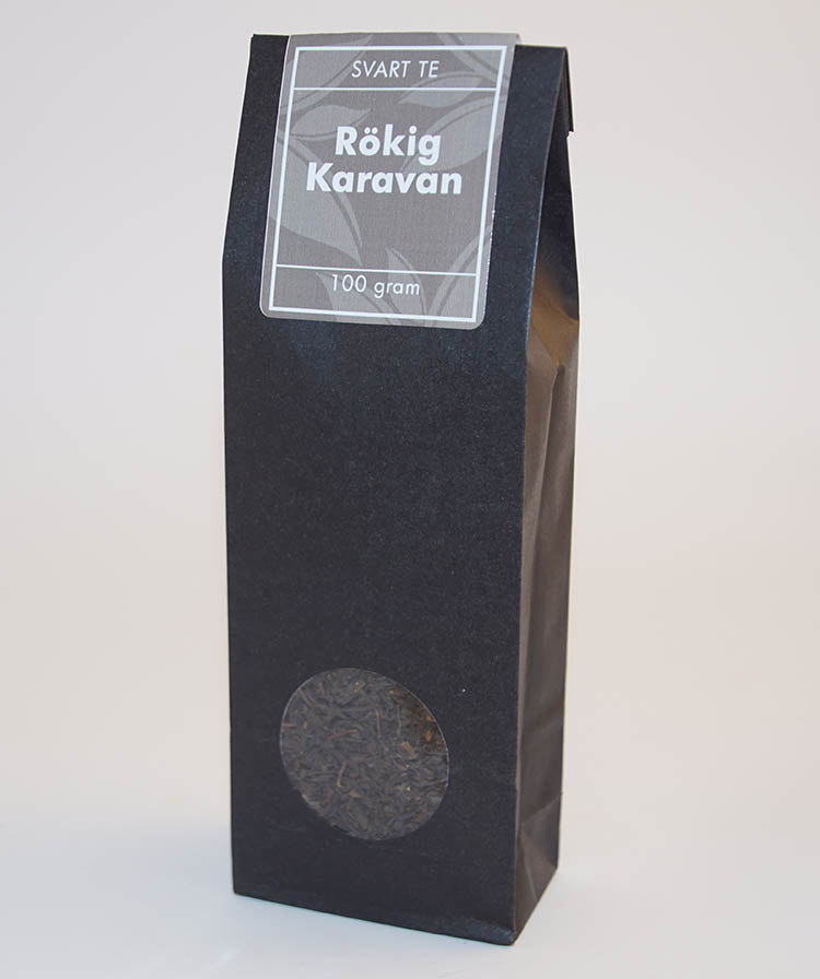 Smoky caravan black tea pack 100g
