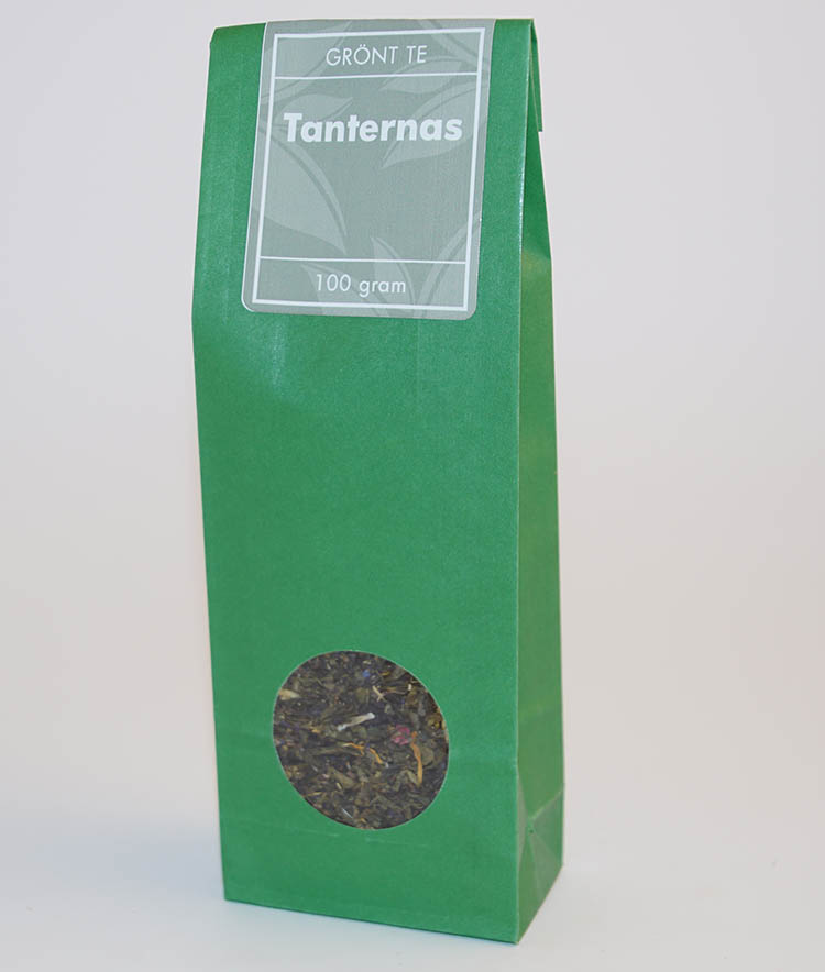 The aunts' green tea pack 100g