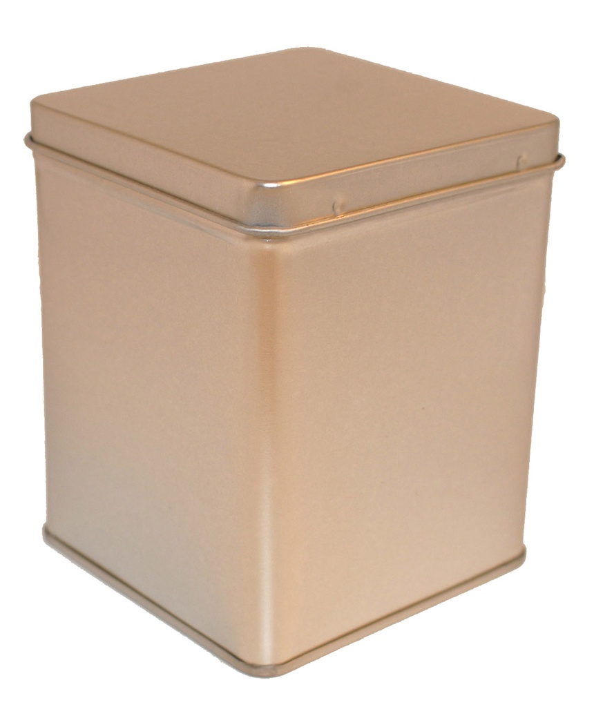 Silver jar 125g with hinges