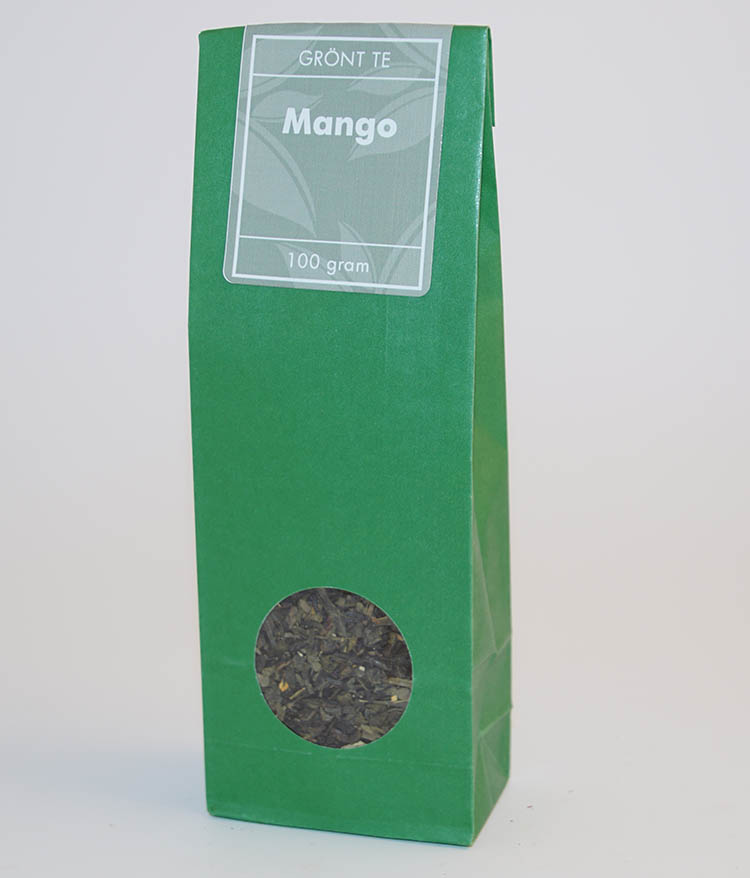 Mango green tea pack 100g
