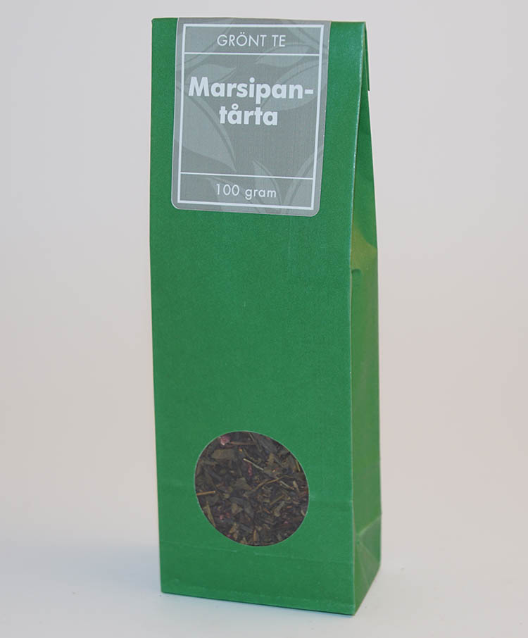 Marzipan cake green tea pack 100g