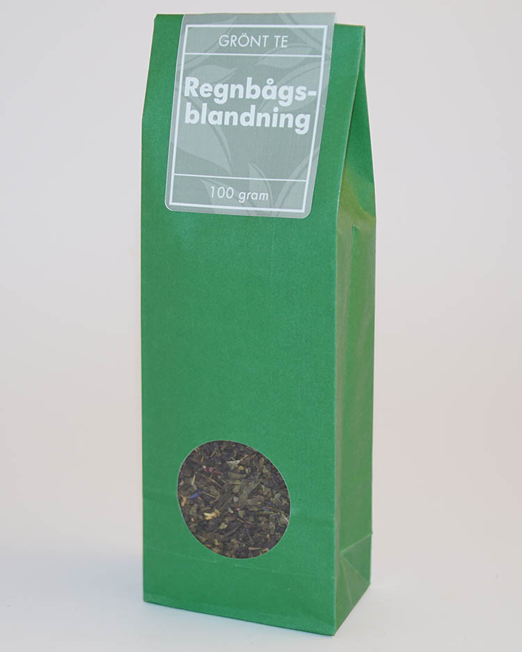 Rainbow blend green tea pack 100g