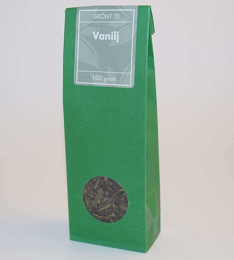 Vanilj grönt te fp 100g