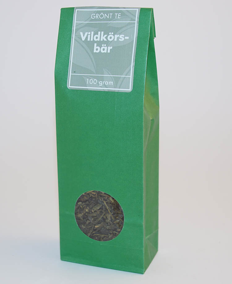 Vildkörsbär grönt te fp 100g