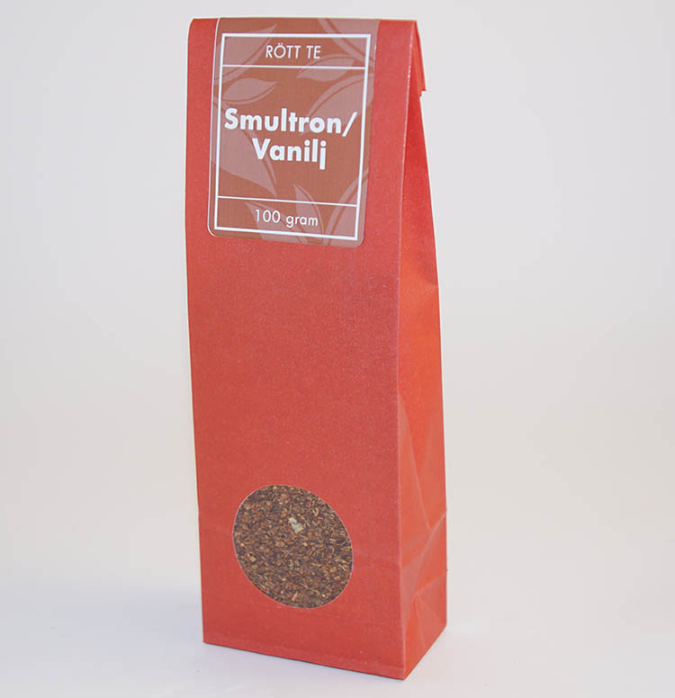 Wild strawberry/vanilla red tea pack 100g