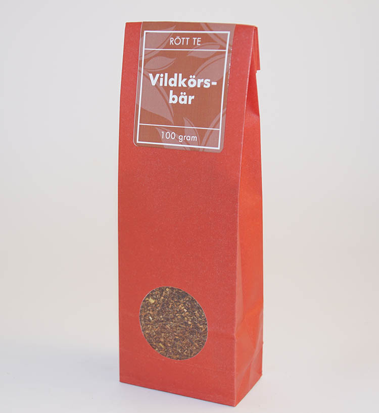 Wild cherry red tea pack 100g