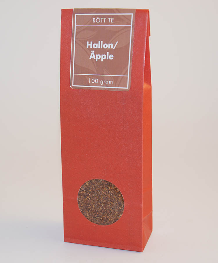 Raspberry/apple red tea pack 100g
