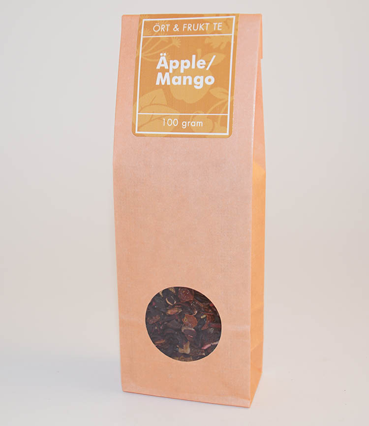 Äpple/mango frukt te fp 100g