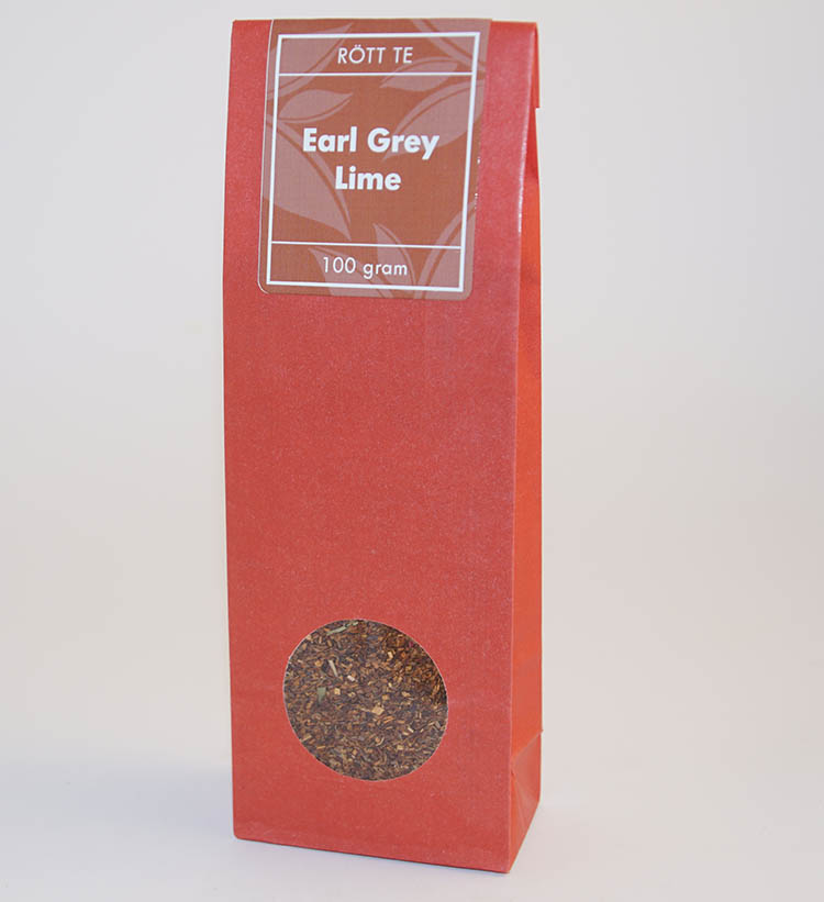 Earl Grey Lime red tea pack 100g