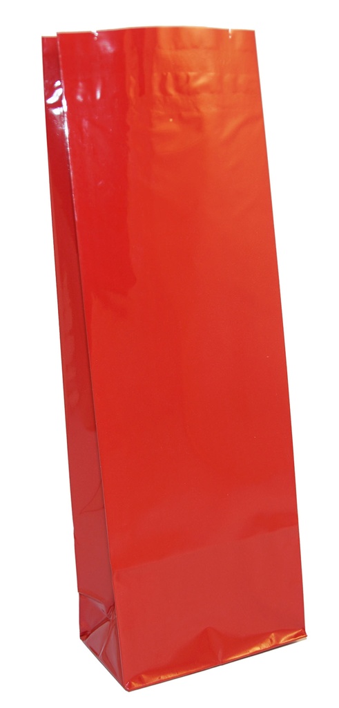 100g red glossy bag 40x70x205mm