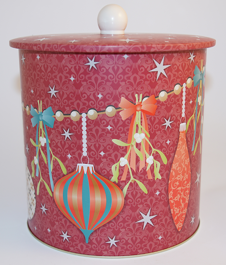 Xmas Ornaments cakejar
