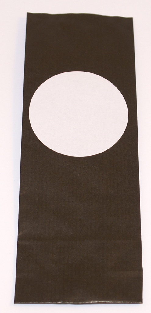 White labels unprinted Round 60mm