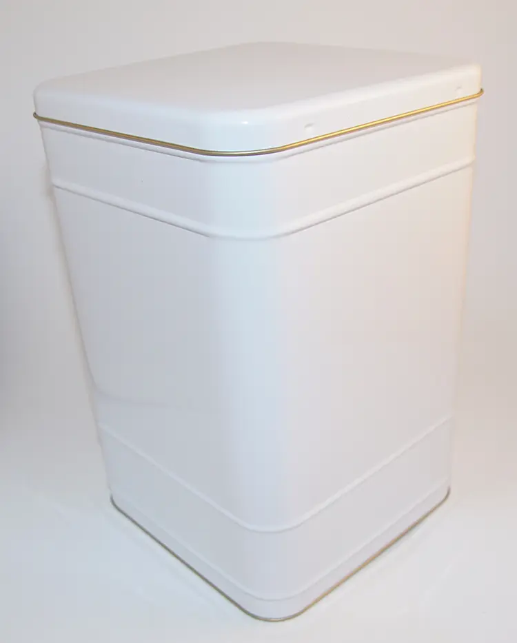 Store jar without pattern WHITE 2-2.5 kg