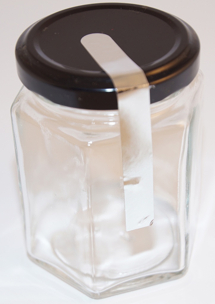 Label silver 10x90mm