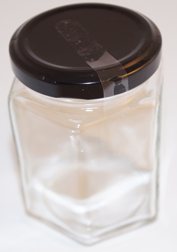 Label transparent 10x90mm