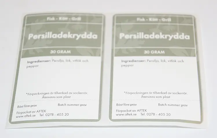 Rulletikett 51x76mm Blankt papper