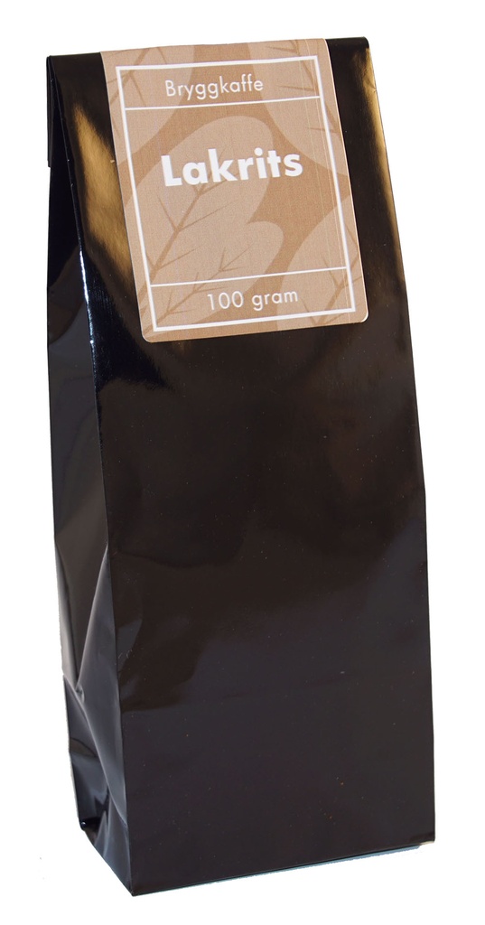 Lakrits kaffe brygg fp 100g