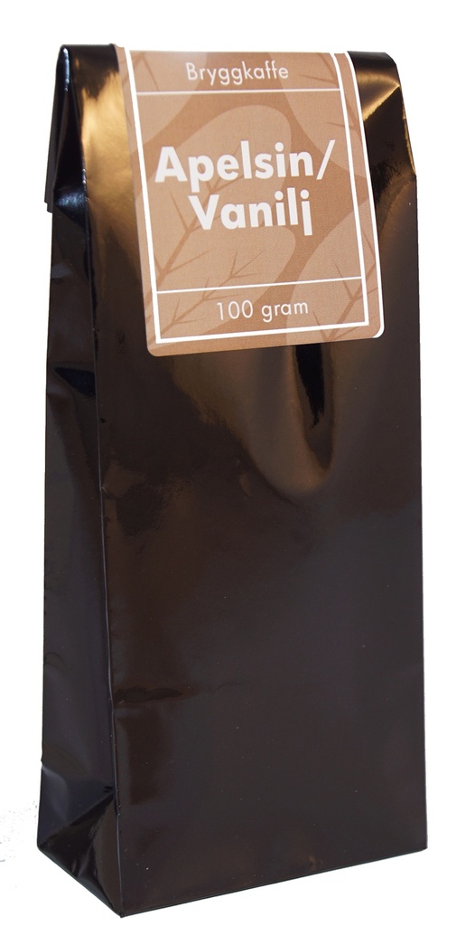 Apelsin/vanilj kaffe brygg fp 100g