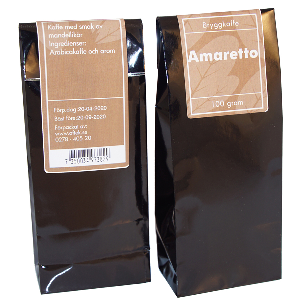 Amaretto kaffe brygg fp 100g