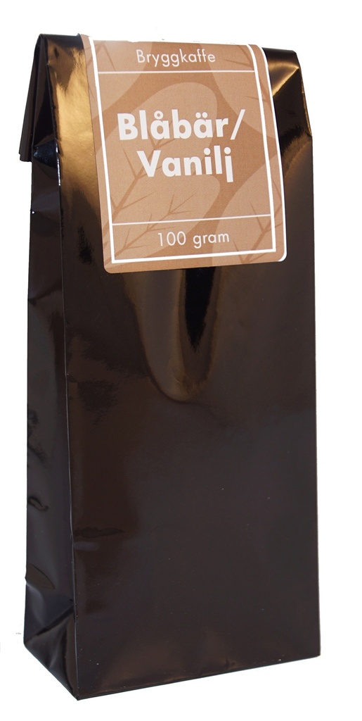 Blåbär/vanilj kaffe brygg fp 100g