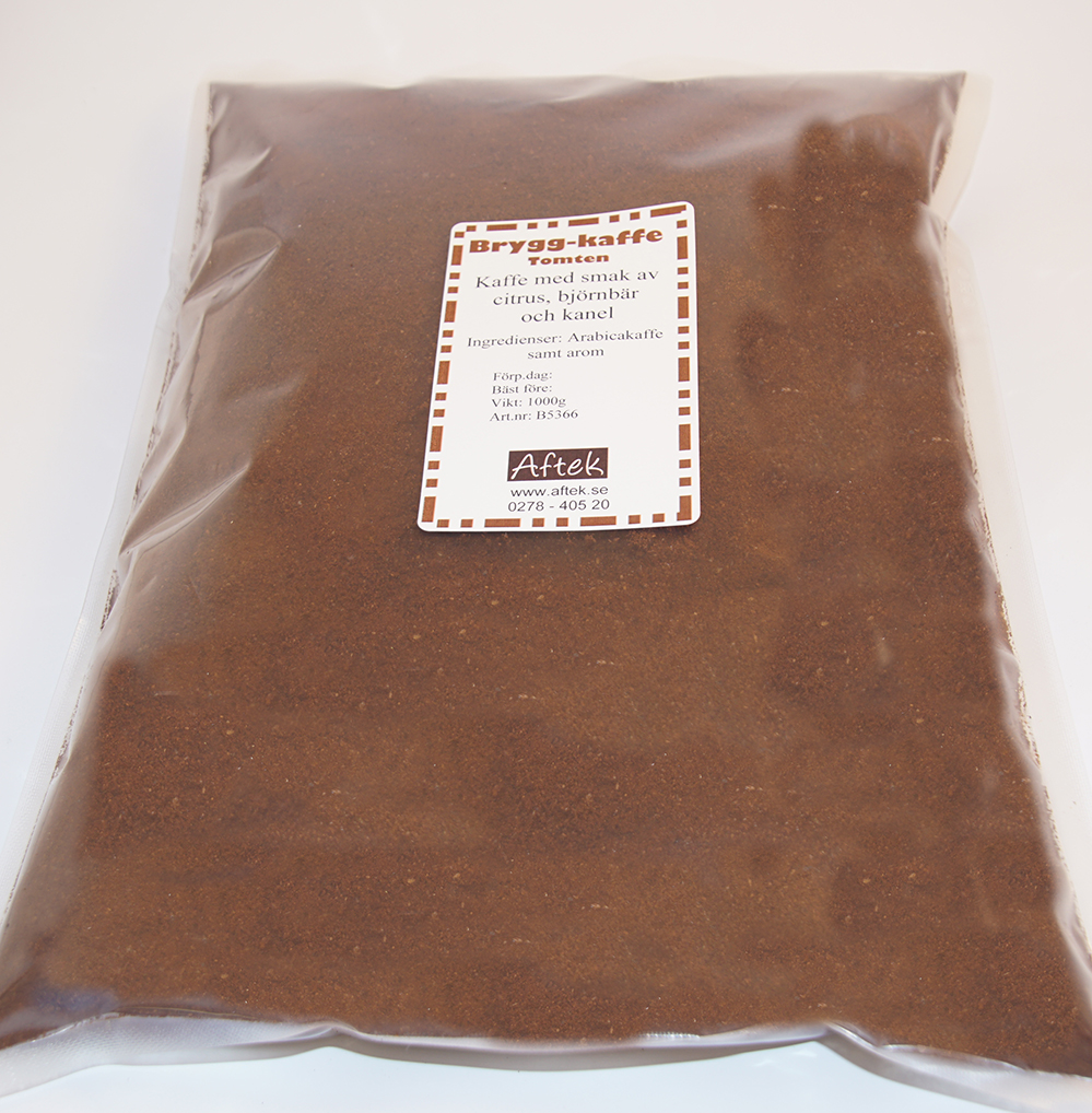 Tomten kaffe brygg malt 1kg