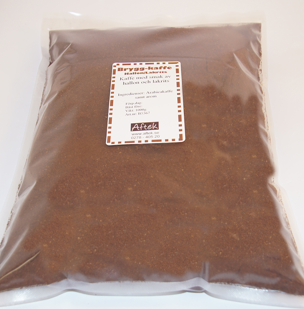 Hallon/lakrits kaffe brygg malt 1kg