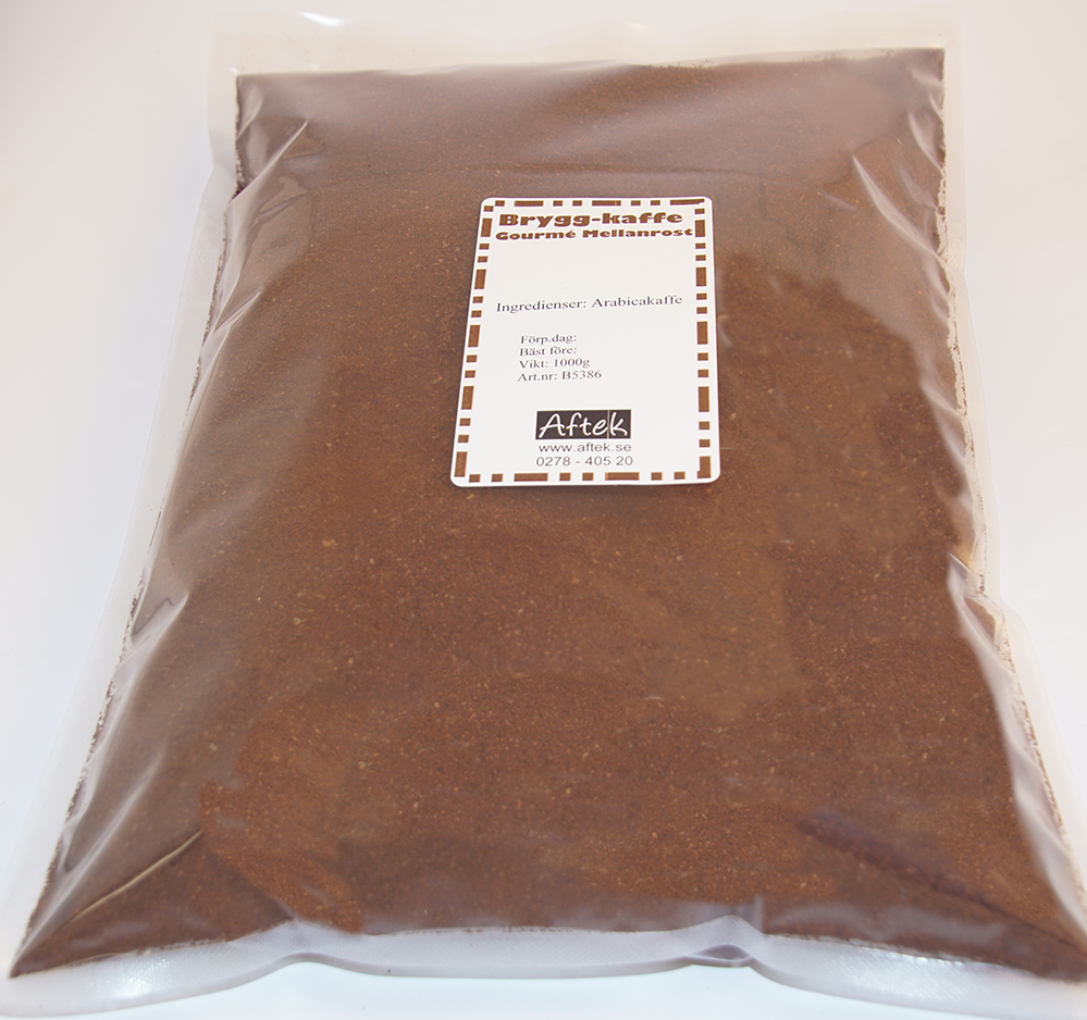 Gourme mellanrost kaffe brygg 1kg
