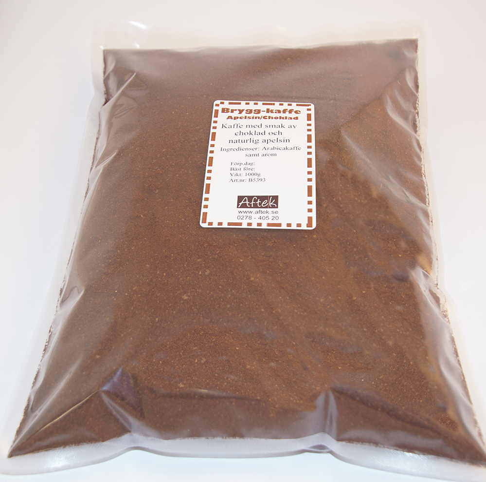 Apelsin/choklad kaffe brygg 1kg