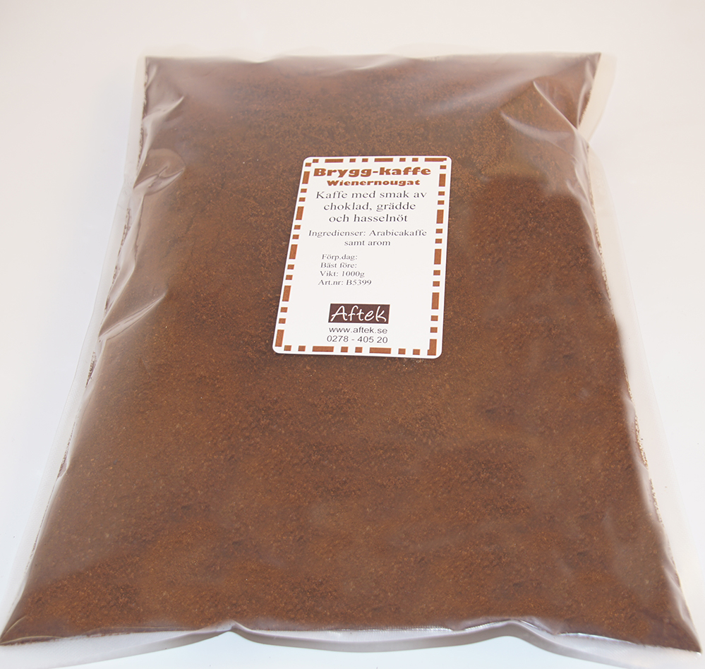 Wienernougat kaffe brygg 1kg