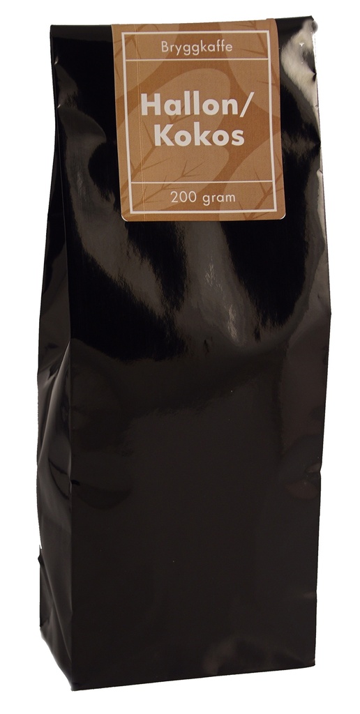 Hallon/kokos kaffe brygg fp 200g