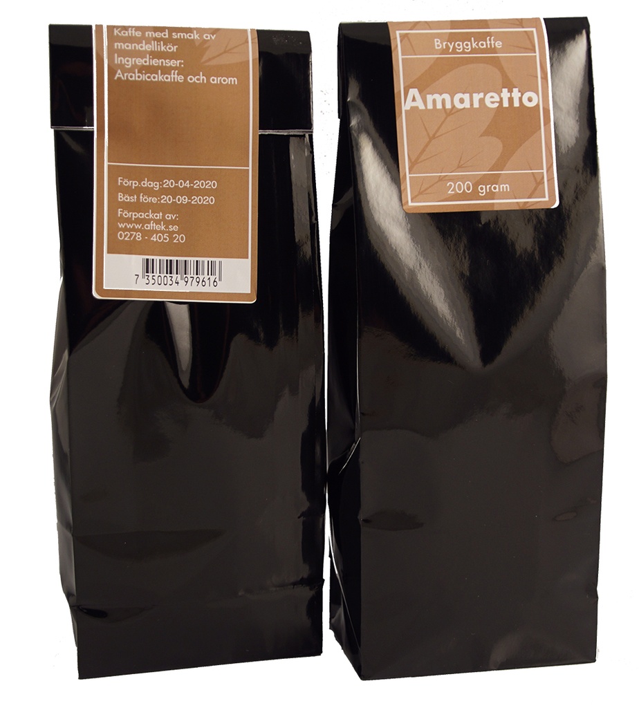 Amaretto kaffe brygg fp 200g