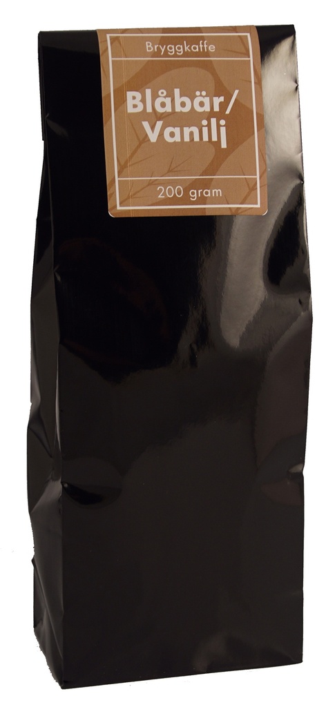 Blåbär/vanilj kaffe brygg fp 200g