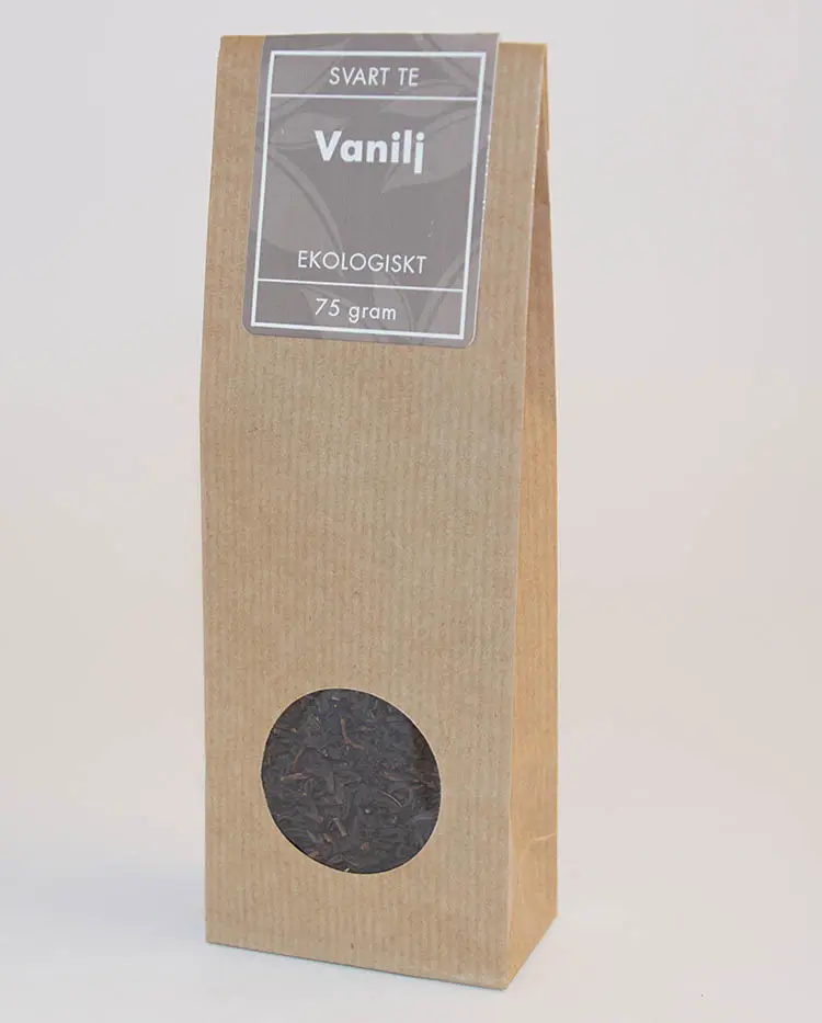 Vanilj EKO svart te fp 75g