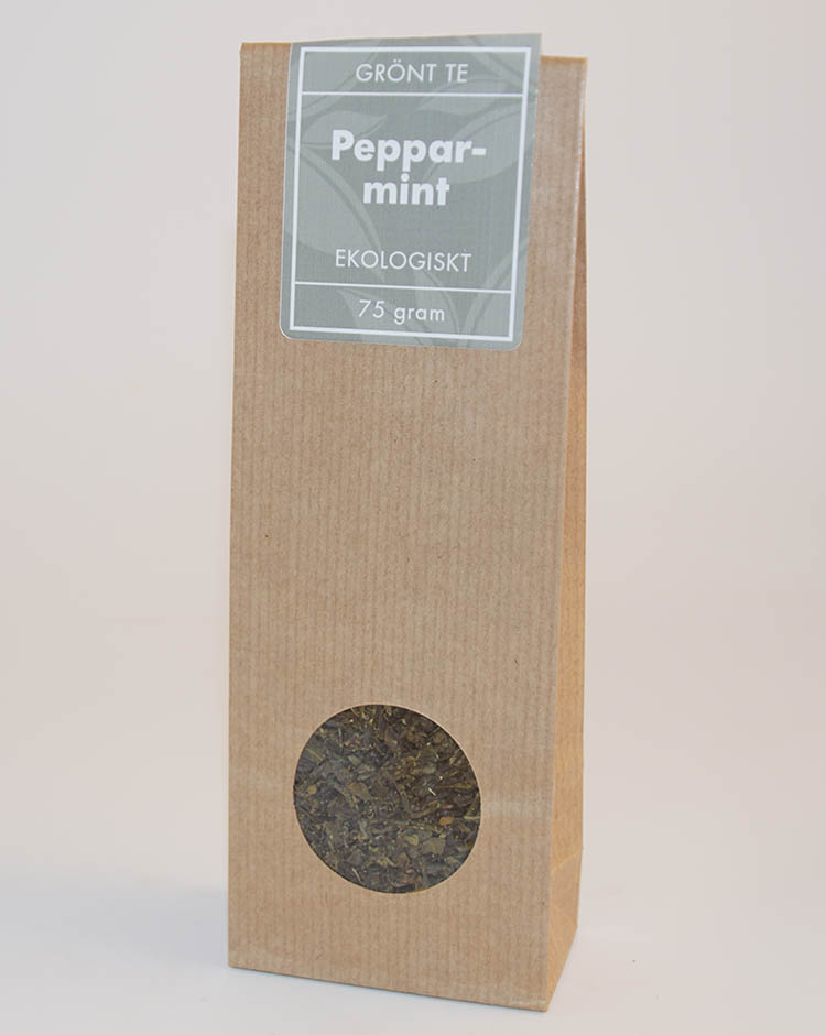 Pepparmint EKO grönt te fp 75g