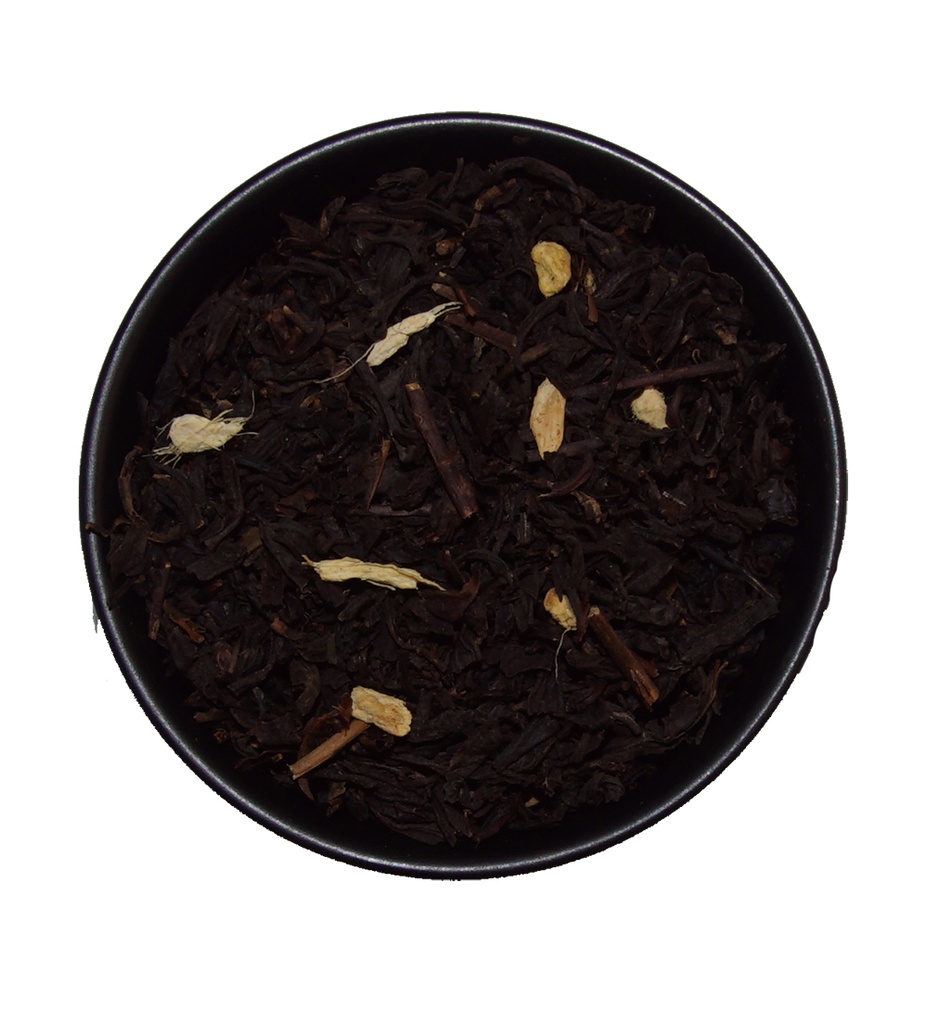 Ginger ORGANIC black tea bulk 1kg