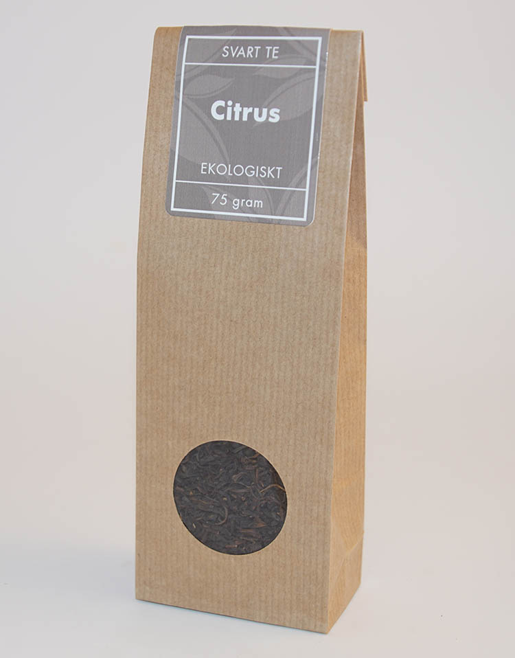 Citrus EKO svart te fp 75g