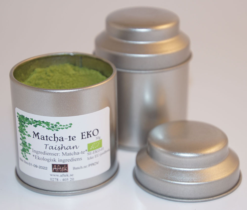 Matcha te EKO fp i burk 30g