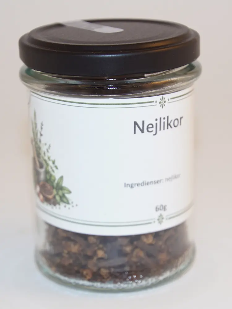Cloves whole 60g in glass jar