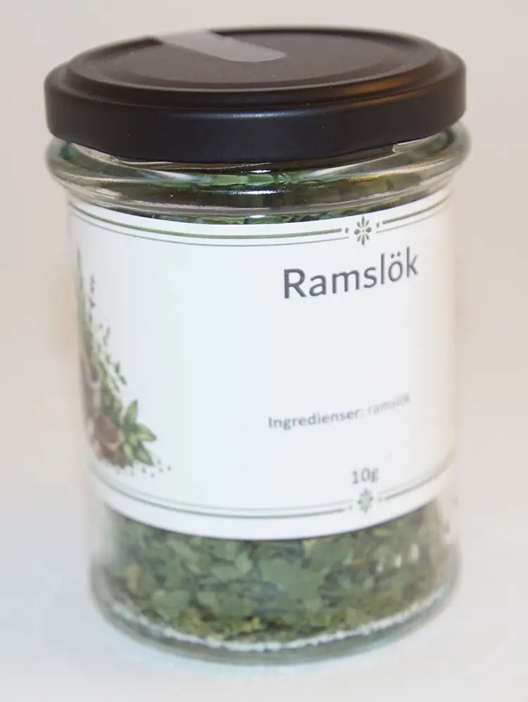 Ramson 10g in glass jar