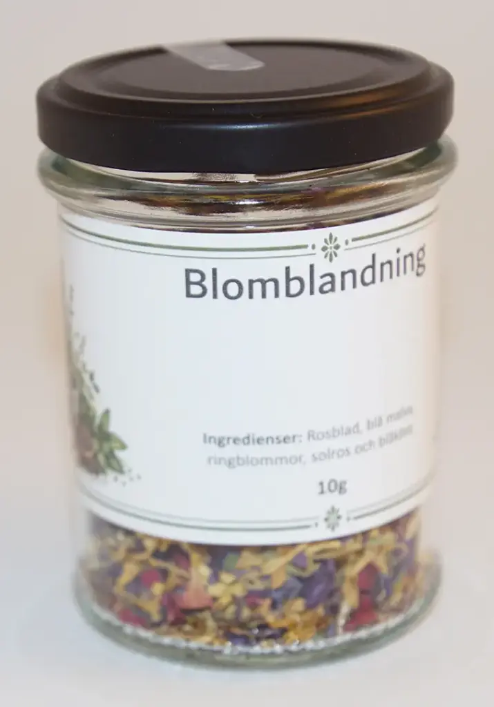 Blomblandning 10g i glasburk