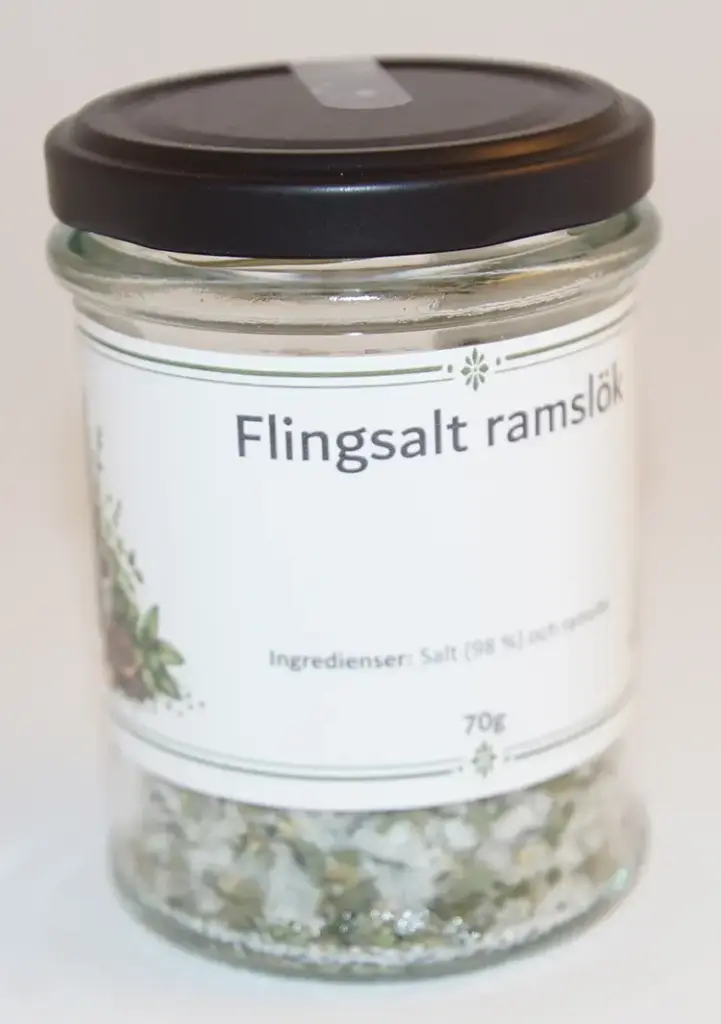Flingsalt Ramslök 70g i glasburk