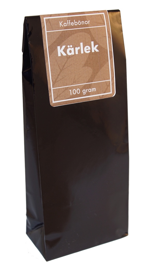 Love coffee whole beans pack 100g
