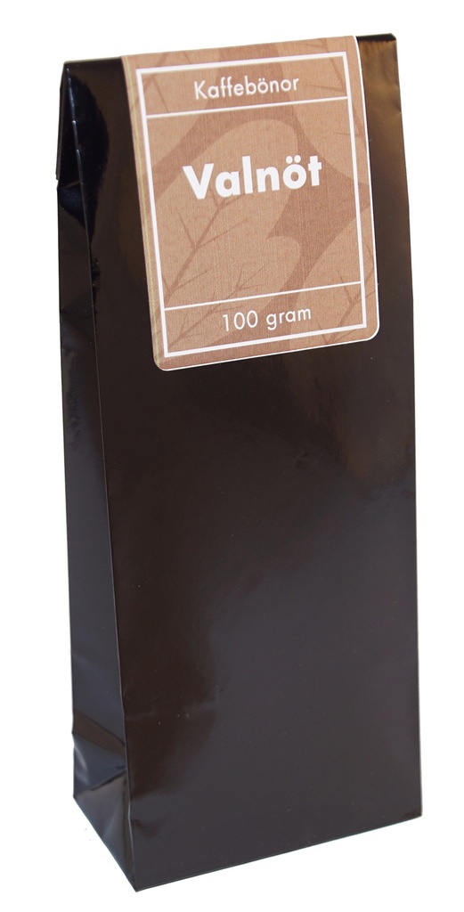 Walnut coffee whole beans pack 100g