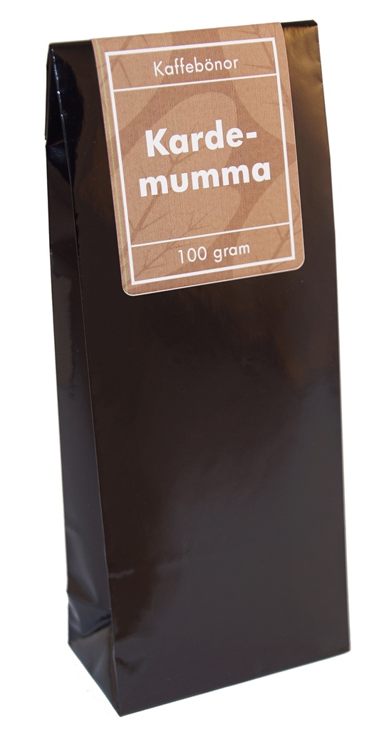 Cardamom coffee whole beans pack 100g