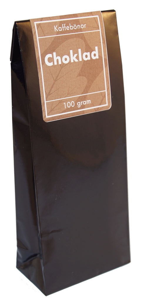 Choklad kaffe hela bönor fp 100g