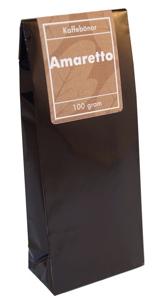 Amaretto coffee whole beans pack 100g