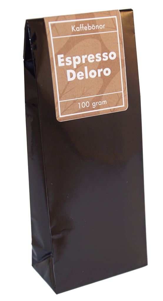 Espresso kaffe DELORO hela bönor fp 100g