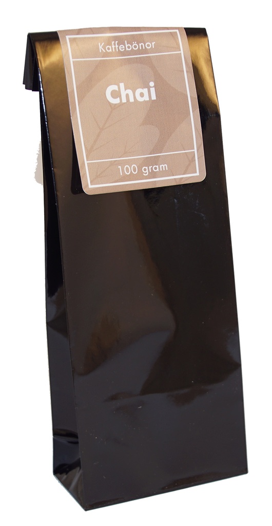 Chai flavoured coffee beans pack 100g