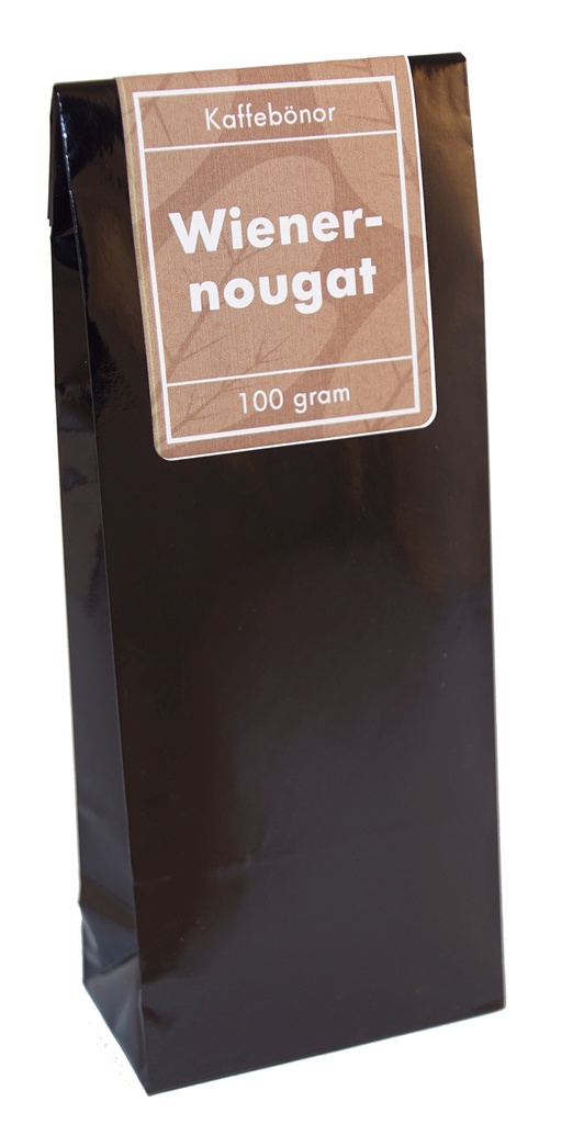 Vienna nougat coffee whole beans pack 100g